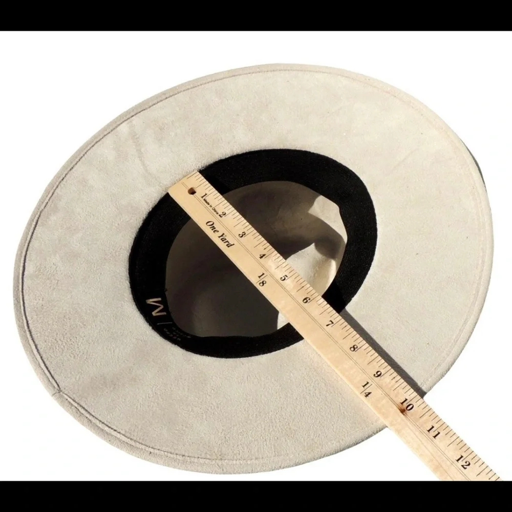 Handmade wide brim hat made in Mexico hand painted - Picture 14 of 15